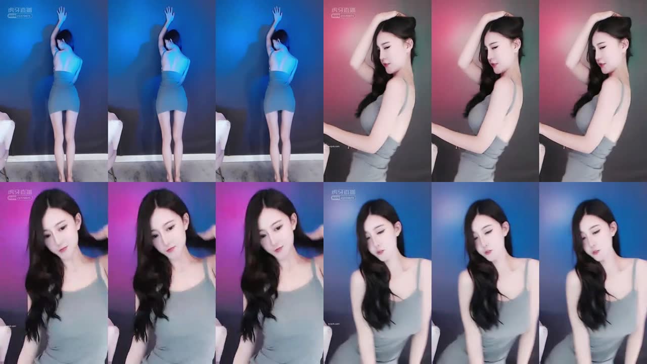 虎牙主播 超極品尤物 有魚 直播 漏內、一線天短褲、羞恥大視角 熱舞誘惑 Part (73)