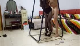 非常会玩的少妇