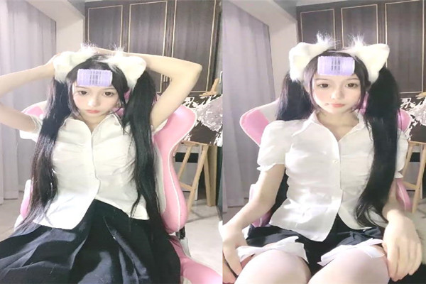 绝对极品清纯系天花板双马尾顶级美少女纤细美腿白丝袜玻璃棒插无毛嫩穴快速猛捅流出白浆