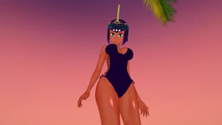 Futa - Anal - Skullgirls - Cerebella x Eliza - 3D Hentai