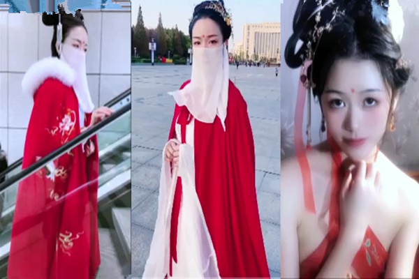 颜值担当媚到骨子里露脸古风奉上