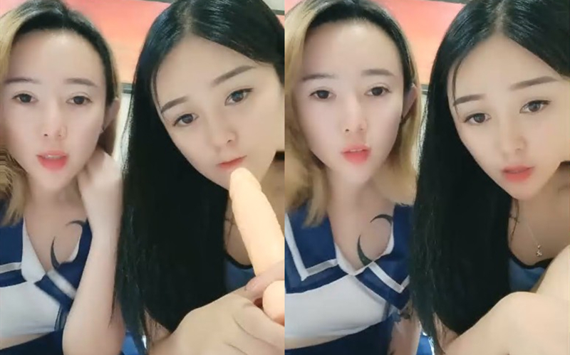 长相清纯甜美嫩妹子和闺蜜女同诱惑情趣装丁字裤舔逼倒上牛奶揉穴翘起屁股假屌插入5小时连续玩弄不要错过