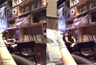 这个女人在书吧自慰真的牛