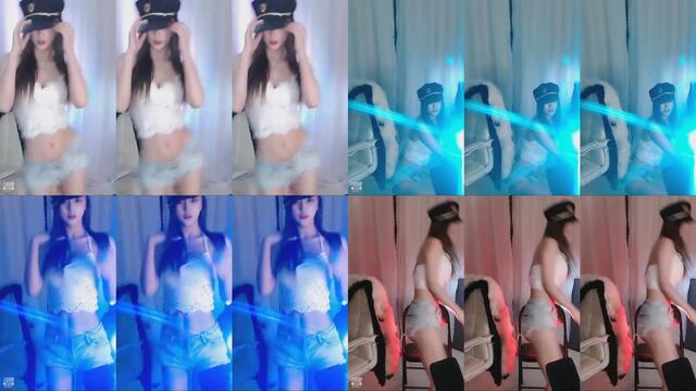 鬥魚主播 極品身材嫩妹舞姬 是薇薇吖v 飛機群熱舞誘惑 20210227