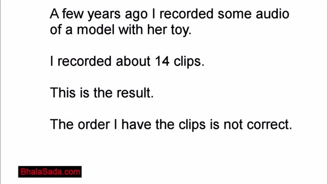 带着玩具的婴儿（仅限音频）