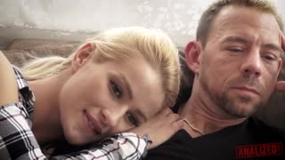 ANALIZED.COM - PERFECT Blonde Euro Babe Jerks Cock Into Her Own Ass!