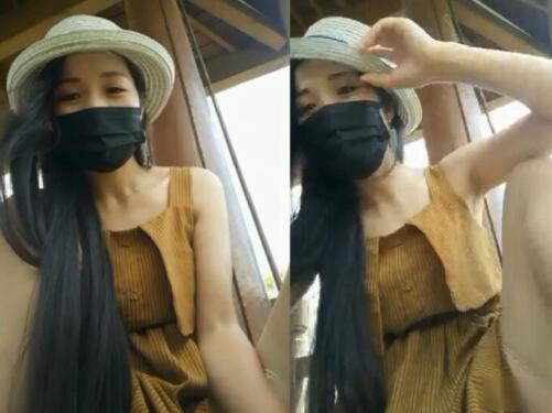 漂亮气质美女主播约粉丝到景区凉亭野战听着女主播的呻吟忍不住不小心内射了_