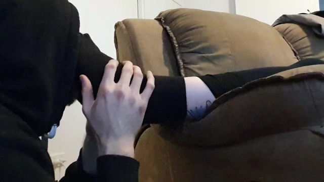 为我的幸运脚穿了三天的工作袜