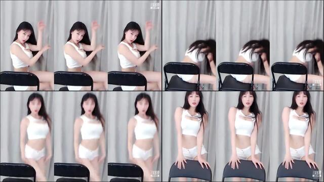 鬥魚主播 極品身材性感嫩妹 湖南小橙子 飛機群舞蹈誘惑 舞蹈23椅子舞