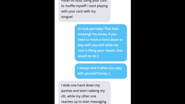 和我肮脏的前女友发短信