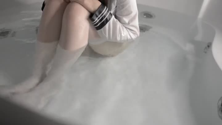 柚木~2017~泡泡条纹袜~视频~15