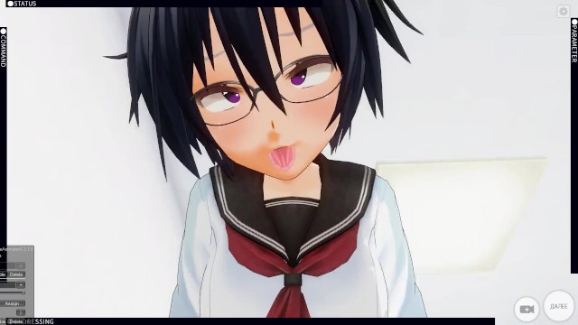 3D HENTAI POV女学生骑着你的鸡巴做阿海高