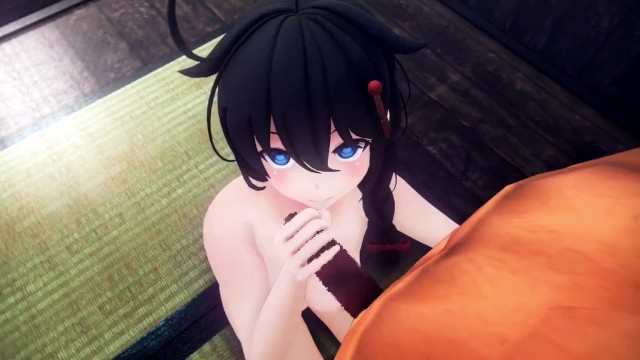 Mmd恶霸口交大输家口交和吞咽后他感到羞愧