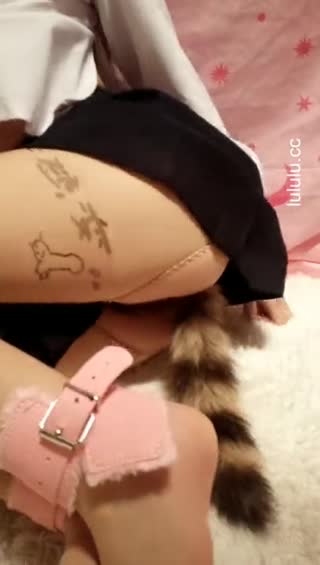 软萌萝莉小仙10-缚过膝袜 丝袜 製服调教尾巴自慰