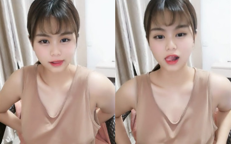 难得一见粉色奶头D罩杯美乳靓女