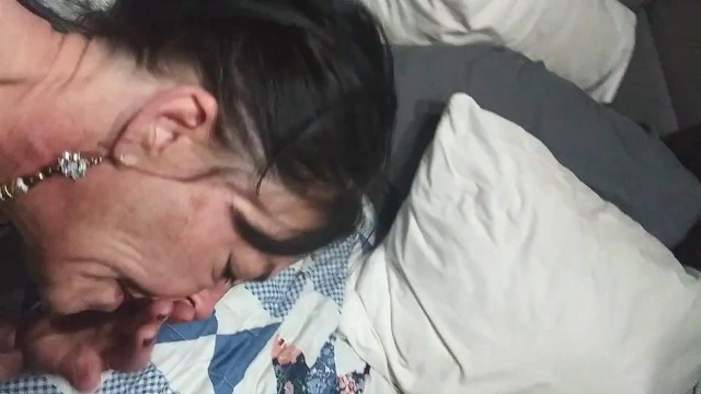 Indy Grandma吮吸和他妈的卡车司机BBC