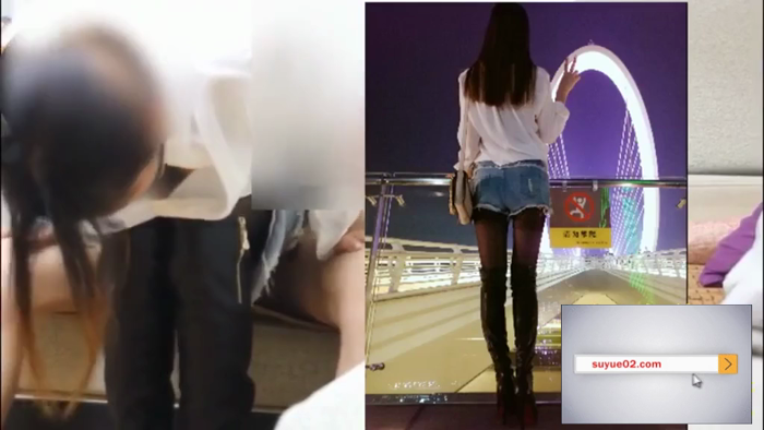 【国产馆】黑丝超短裤淘宝长腿美女模特约我逛街时一直挑逗我