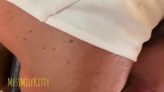 Paying off my husbands Busted Bracket Bet with the Neighbor