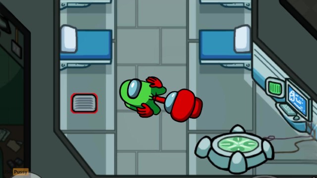 在我们当中，骗子操格林。亨泰色情未经审查（循环）