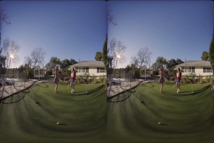 Realtor sells house using her body and the tight teen home owner in VR