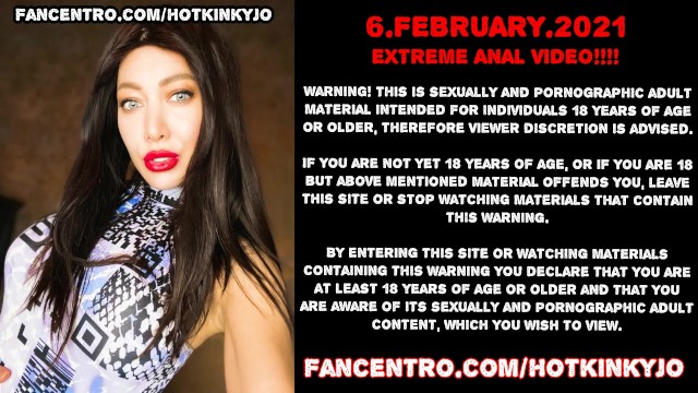 Hotkinkyjo极深肛门假阴茎，腹部隆起