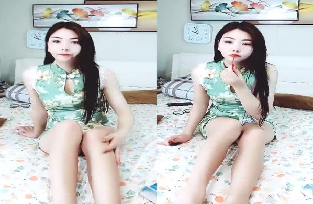 旗袍美人黑框眼镜高跟性爱真是难得一见的百变俏佳人性感尤物男人的加油站