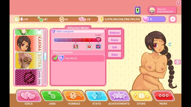 粉碎粉碎女孩概述-声音和裸体