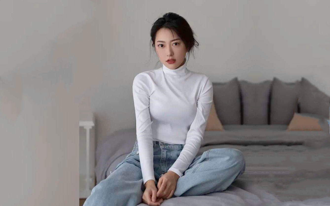 新婚小夫妻激情啪啪黑丝加白袜床上干到床下