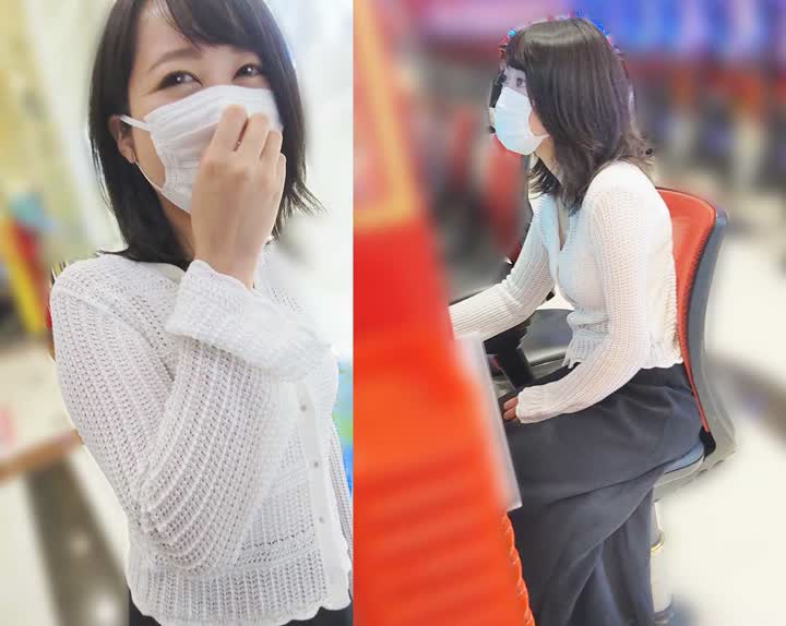 FC2-1925686 【パチ負け女】【交渉チカン】新宿区T店／蒼◎ミドルで粘ってたモデル級ロングスカート美脚　※ナマナカ成功【顔出し】【高画質】