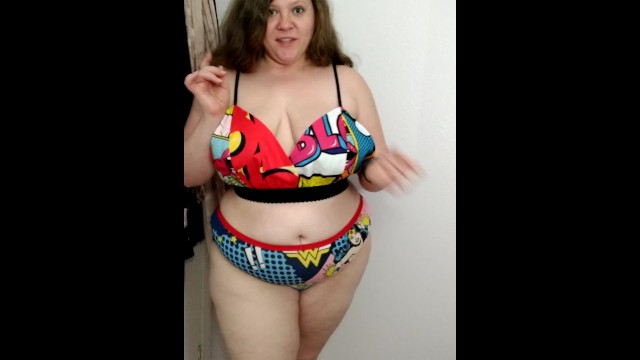 胖乎乎的bbw内裤试穿