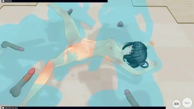 [CM3D2]现场约会Hentai-Kurumi Tokisaki 6人Gangbang