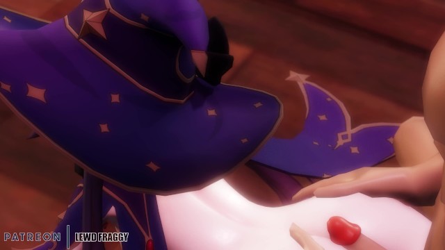 根申冲击——莫纳和 s圣诞礼物[未经审查的恒泰4K R-18 MMD]