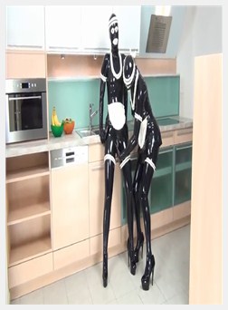 乳胶 bdsm, 女仆