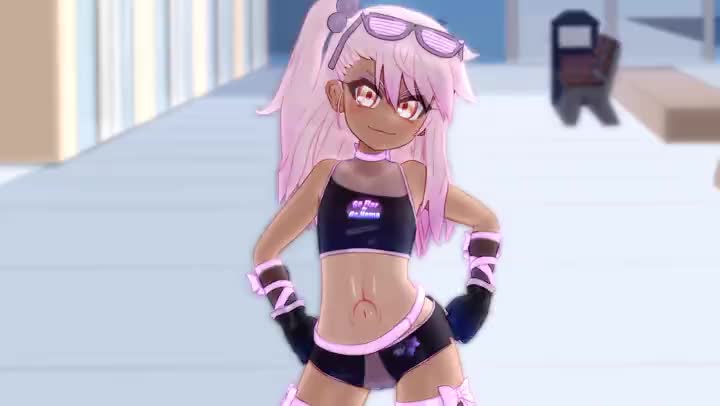 3DCG loli cunny~mantis-x~Mantis-x~Kuro~Kuro Before and After