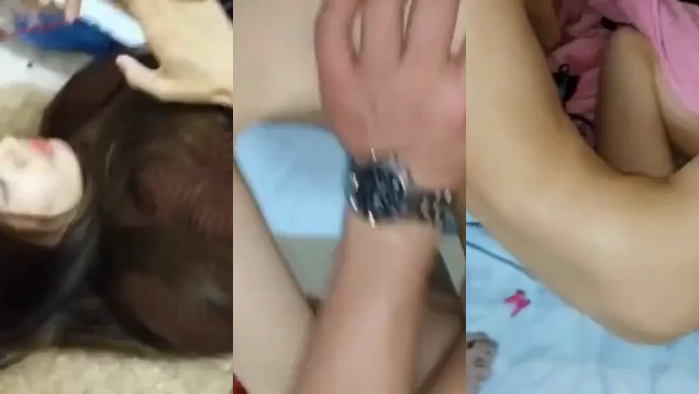 【国产馆】对白精彩淫荡苗条白嫩闷骚眼镜女友与同居炮友过女神节无套啪