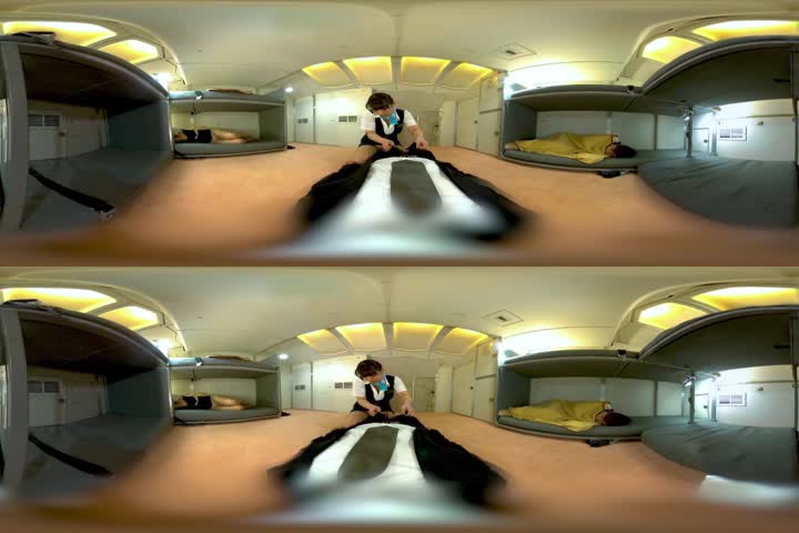 R13DVR360 「男ならこんな场所で射精したい！仕事中のCAの前で勃起チ○ポを见せつけたらヤってくれた！」