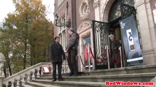 Amsterdam hooker doggystyle fucked by tourist