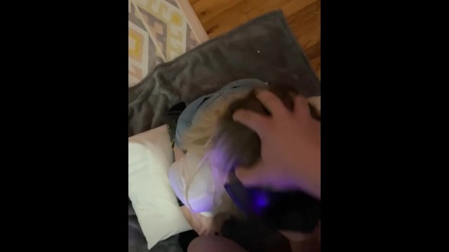 我的金发女郎喜欢我的鸡巴