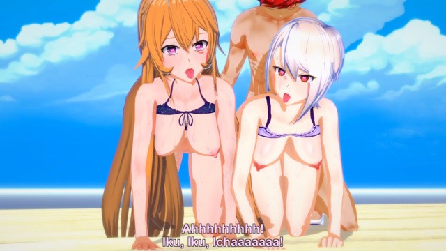 美食大战：与艾琳娜和爱丽丝的美味三人行（3D亨泰）