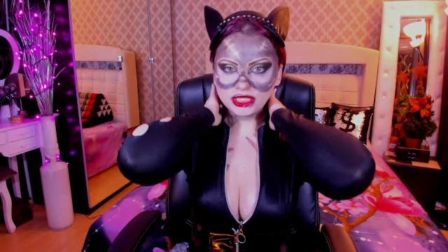 猫女，角色扮演，催眠，佩吉，斯特拉彭，中指