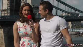 Amazing UK cougar fucked in sexy stockings