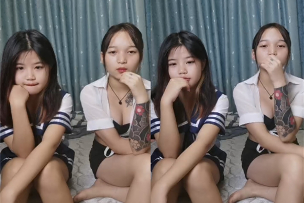 广东嫩模三美同床全程露脸制服诱惑道具抽插姐妹骚穴浪叫呻吟不止