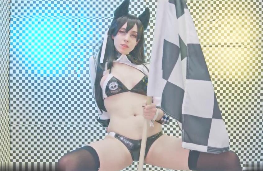 混血嫩妹拉娜雨cosplayF1赛车女郎电动假屌搞的尖叫不停高潮翻白眼