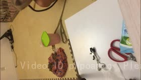 肉丝调男M舔丝袜舔阴足交