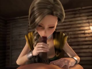 排队等候体验口交的少女们【3D】