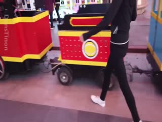 世貿天階全裸露出挑戰【北京天使】Nude At THE PLACE 190427