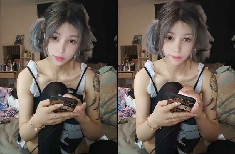 甜美短发萌妹子扎两个小辫自慰诱惑性感黑丝假屌骑坐嘴里插振动棒