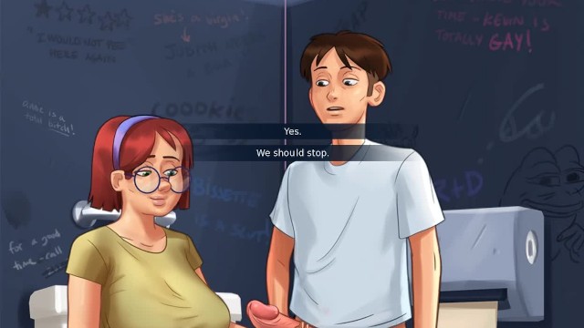 夏季萨加学校浴室第7部分