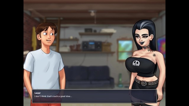 夏日传奇第8部分：与夏娃的亲密接触