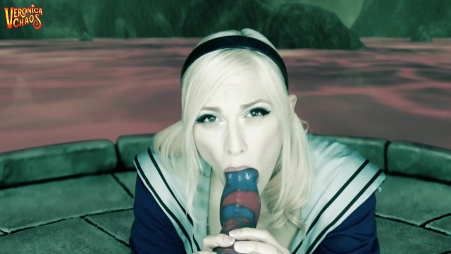 吸盘冲压Babydoll坏龙POV操机器口交